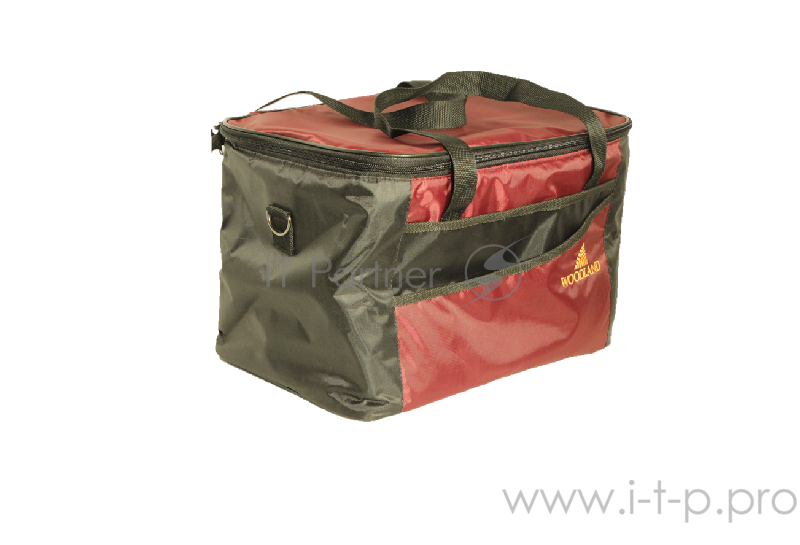 Сумка изотермическая Woodland ISOTERM 22 л., бордово-черный