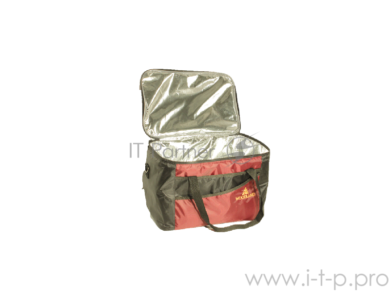 Сумка изотермическая Woodland ISOTERM 22 л., бордово-черный