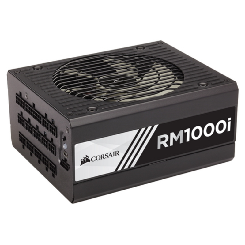 Блок питания Corsair RM1000i 1000W ATX (24+4x4+8x6/8пин) Cable Management (CP-9020084-EU)