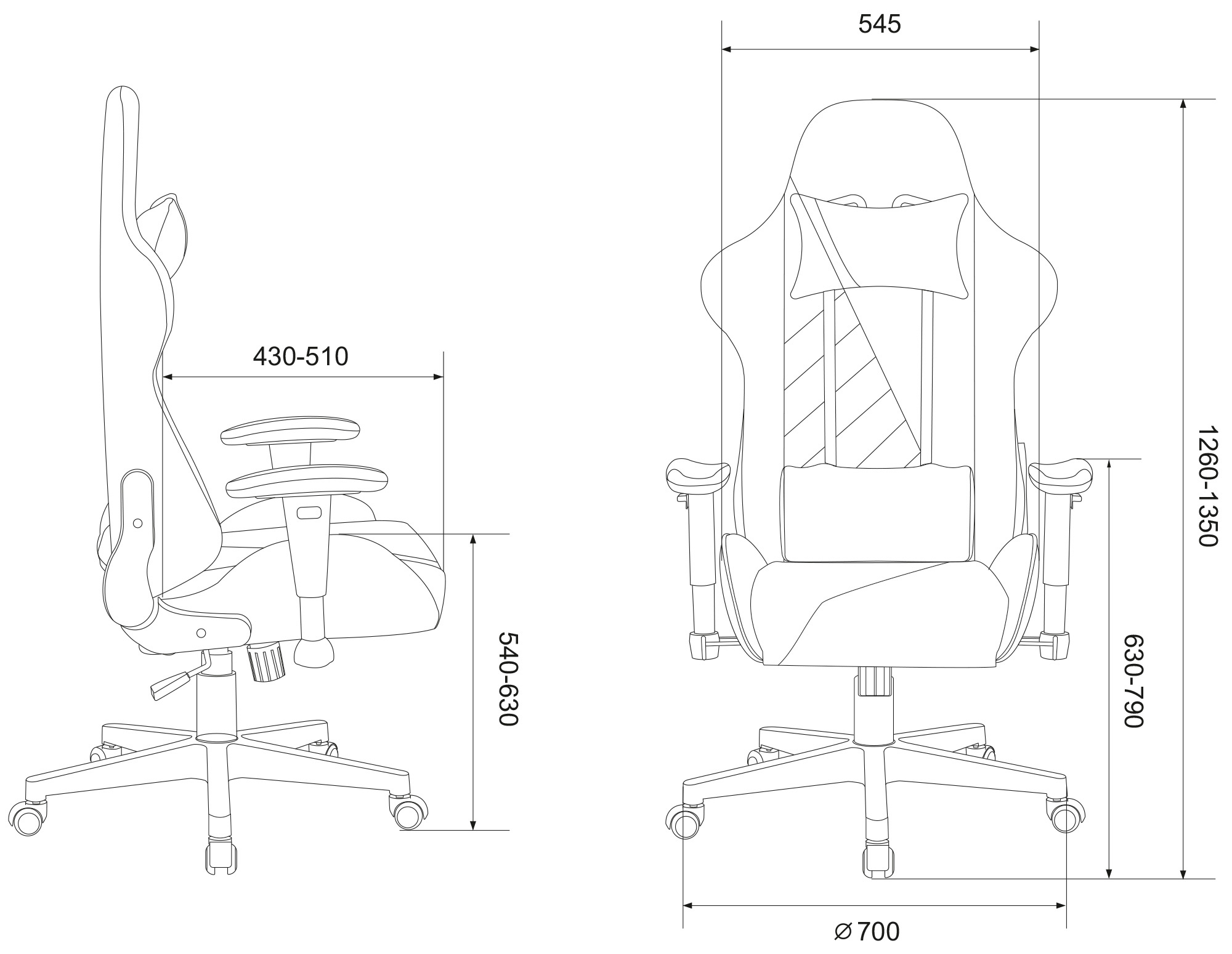 Кресло игровое Бюрократ VIKING X белый/зеленый