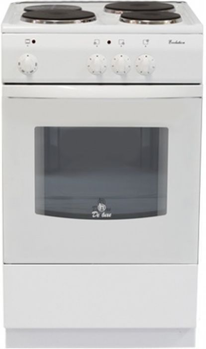 Электрическая плита De Luxe 5003.17э белый