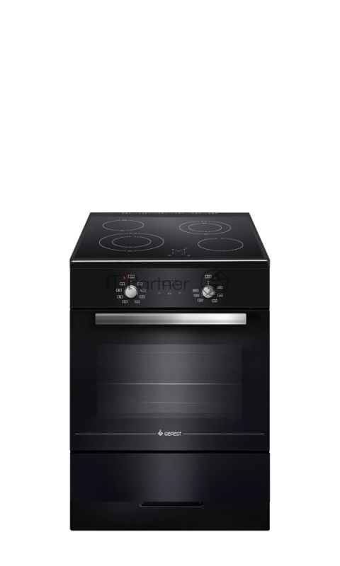 Плита электрическая GEFEST 6560-03 0058 черный