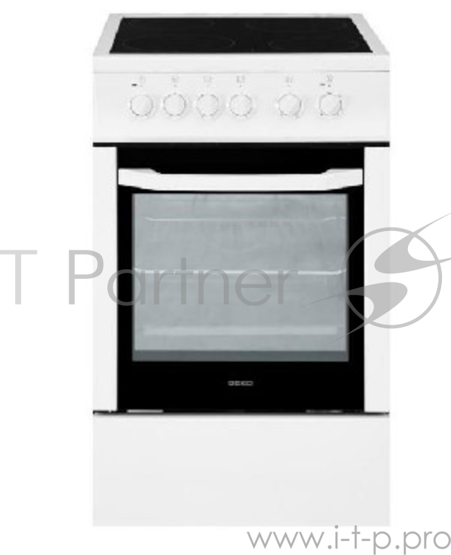 Плита электрическая BEKO FFSS 57000 W белый