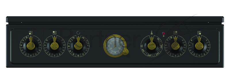 Плита Электрическая Gorenje EC62CLB антрацит стеклокерамика