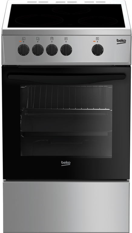 Плита электрическая BEKO FCS 47007 S серебристый