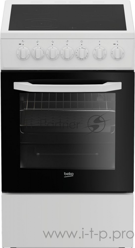 Плита электрическая BEKO FFSE 57114 GW белый
