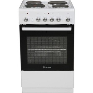 Плита электрическая De Luxe 5004.16э белый