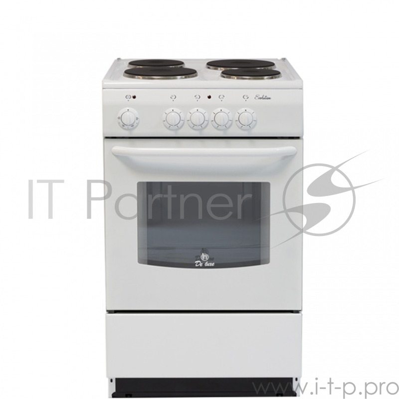 Плита Электрическая De Luxe 5004.12э черный