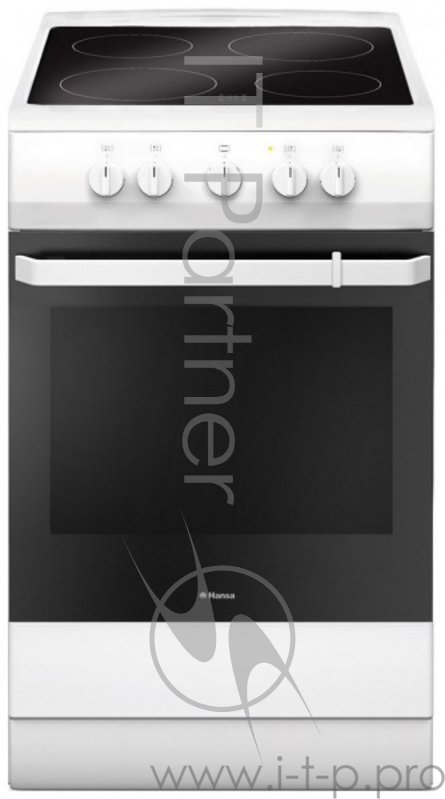 Плита Электрическая Hansa FCCW53019 белый