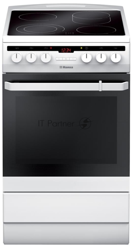 Плита Электрическая Hansa FCCW58212 белый