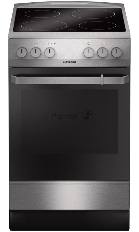 Плита Электрическая Hansa FCCX54100 серебристый