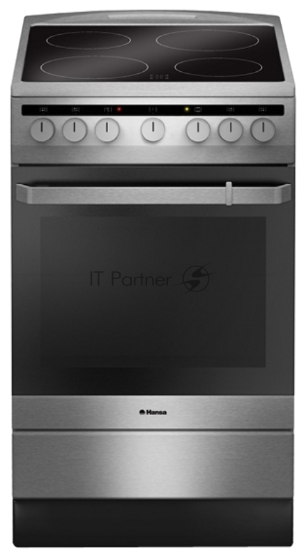 Плита Электрическая Hansa FCCX54100 серебристый