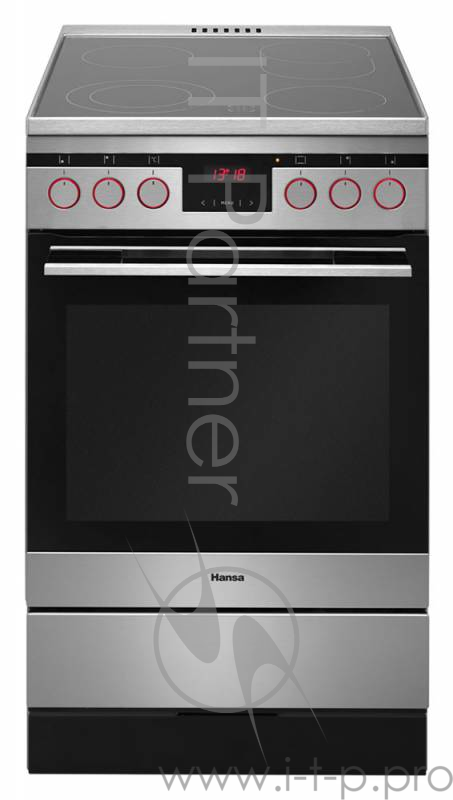 Плита Электрическая Hansa FCCX58225 нержавеющая сталь