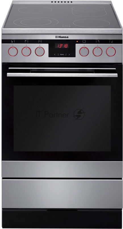 Плита Электрическая Hansa FCCX58235 нержавеющая сталь
