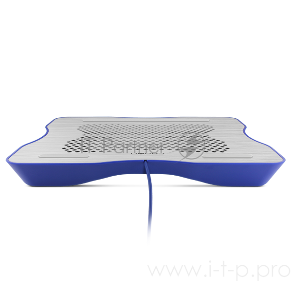 Аксессуар к ноутбуку CROWN Подставка для ноутбука CMLC-1001 silver&blue (до 15,6 , материал металл Вес 530 г Размер 331* 264*43 мм)
