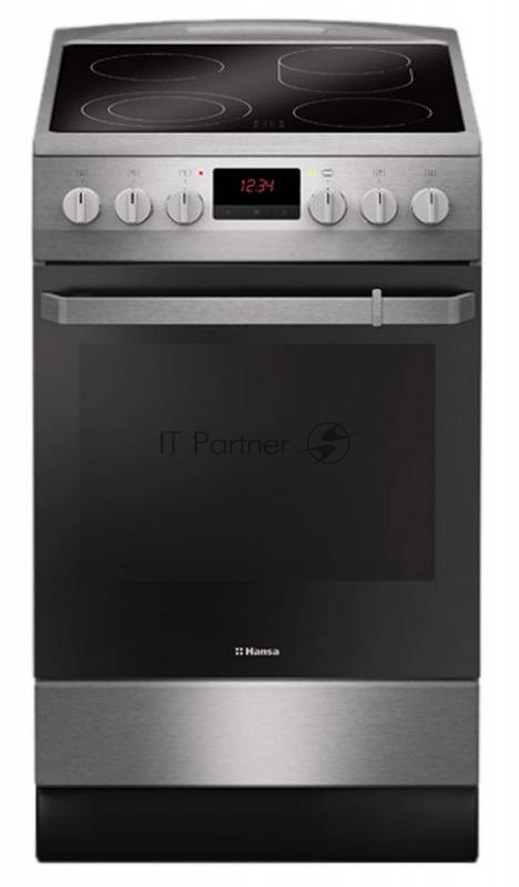 Плита Электрическая Hansa FCCX59129 серебристый