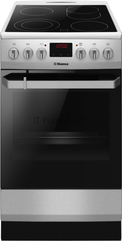 Плита Электрическая Hansa FCCX59129 серебристый