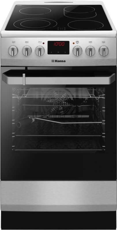 Плита Электрическая Hansa FCCX59129 серебристый