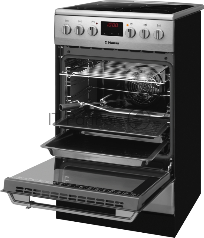 Плита Электрическая Hansa FCCX59129 серебристый