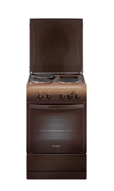 Электрическая плита Gefest 5140-0001 Цвет коричневый.