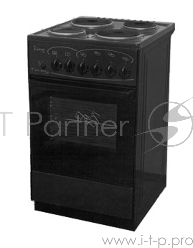 Плита Электрическая Лысьва ЭП 411 черный эмаль