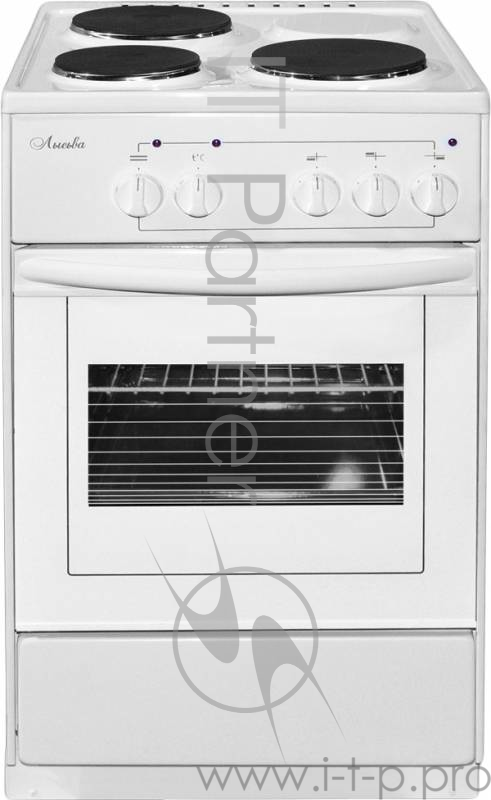 Плита Электрическая Лысьва ЭП 301 СТ черный эмаль