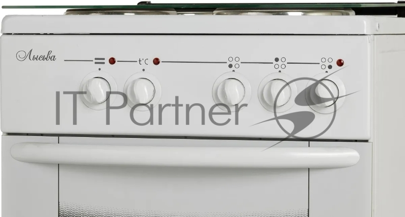 Плита Электрическая Лысьва ЭП 301 М2С белый эмаль (без крышки)