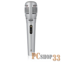 Наушники, микрофоны BBK Микрофон BBK CM114 серебряный