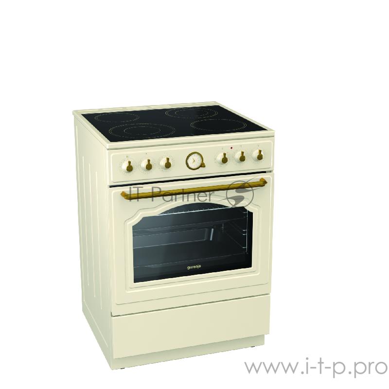 Плита Электрическая Gorenje EC62CLI бежевый