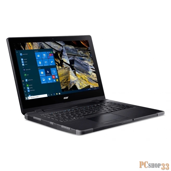Ноутбук Acer Enduro N3 EN314-51W-546C Core i5 10210U/8Gb/SSD512Gb/Intel UHD Graphics/14/IPS/FHD (1920x1080)/Windows 10 Professional/black/WiFi/BT/Ca