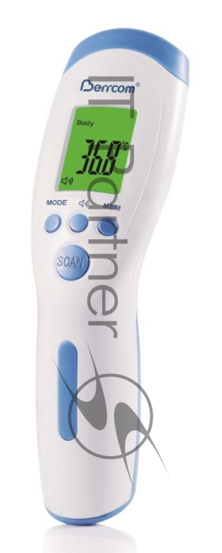Термометр инфракрасный Berrcom JXB-182 белый/синий