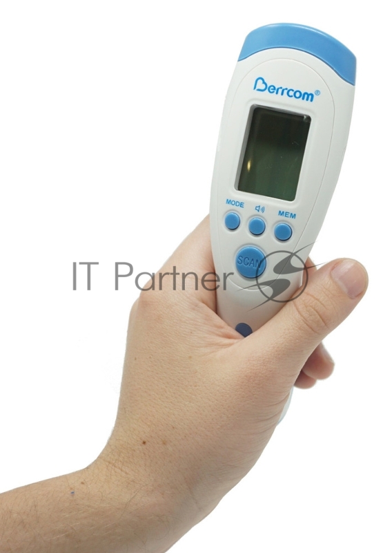 Термометр инфракрасный Berrcom JXB-182 белый/синий