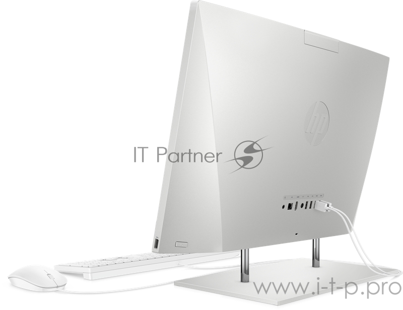 Моноблок HP 24-dp0013ur Touch 23.8 FHD(1920x1080) AMD Ryzen 5 4500U, 8GB DDR4 3200 (1x8GB), SSD 512Gb, AMD Integrated Graphics, noDVD, kbd&mouse wired, HD Webcam, Natural Silver, Win10, 1Y Wty