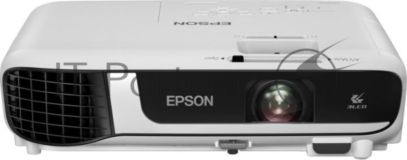 Проектор Epson EB-W51 white (LCD, 1280×800, 4000Lm, 16000:1, 2.5 kg) (V11H977040)