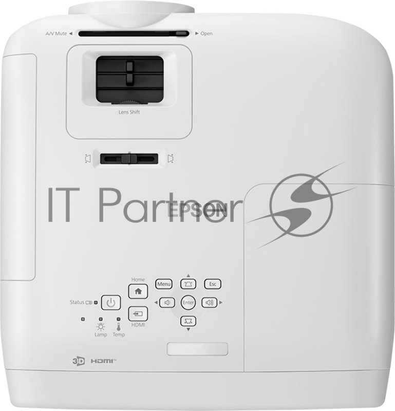 Проектор Epson EH-TW5820 white (LCD, 2700Lm, 1920х1080, 70000:1, 3,8 кг (V11HA11040)