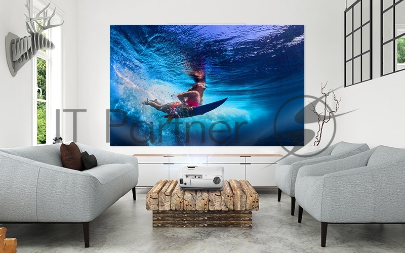 Проектор Epson EH-TW5820 white (LCD, 2700Lm, 1920х1080, 70000:1, 3,8 кг (V11HA11040)