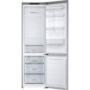 Холодильник Samsung RB37A50N0SA 2.01m-BMF-FNF-Inverter-Internal Display-Silver (UZ)