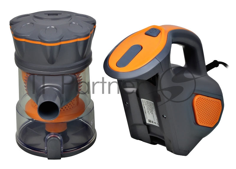 Пылесос ручной Starwind SCH1320 1000Вт оранжевый/серый