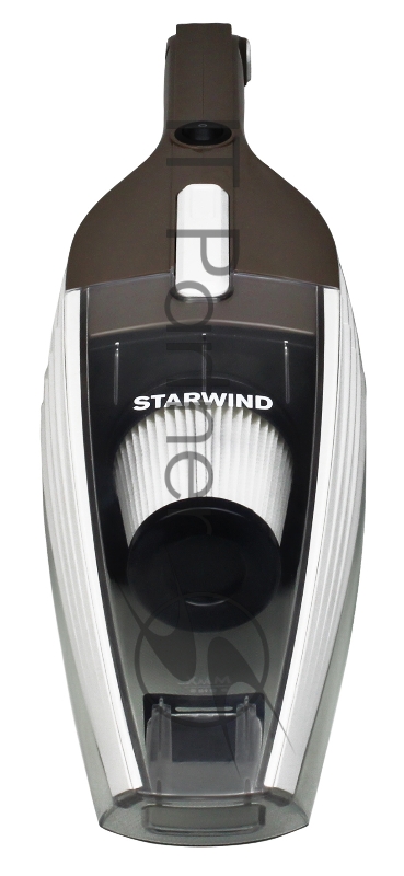 Пылесос ручной Starwind SCH1260 1000Вт серый/белый