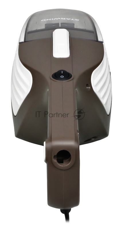 Пылесос ручной Starwind SCH1260 1000Вт серый/белый