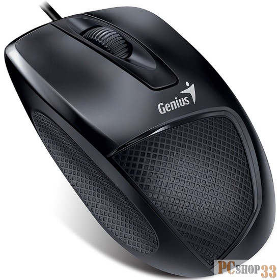 Мышь Genius Mouse DX-150X ( Cable, Optical, 1000 DPI, 3bts, USB ) Black