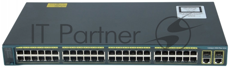 Сетевое оборудование CISCO WS-C2960+48TC-L Catalyst 2960 Plus 48 10/100 + 2 T/SFP LAN Base