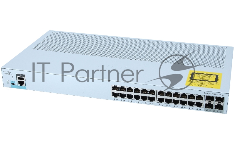Коммутатор Catalyst 2960L 24 port GigE, 4 x 1G SFP, LAN Lite