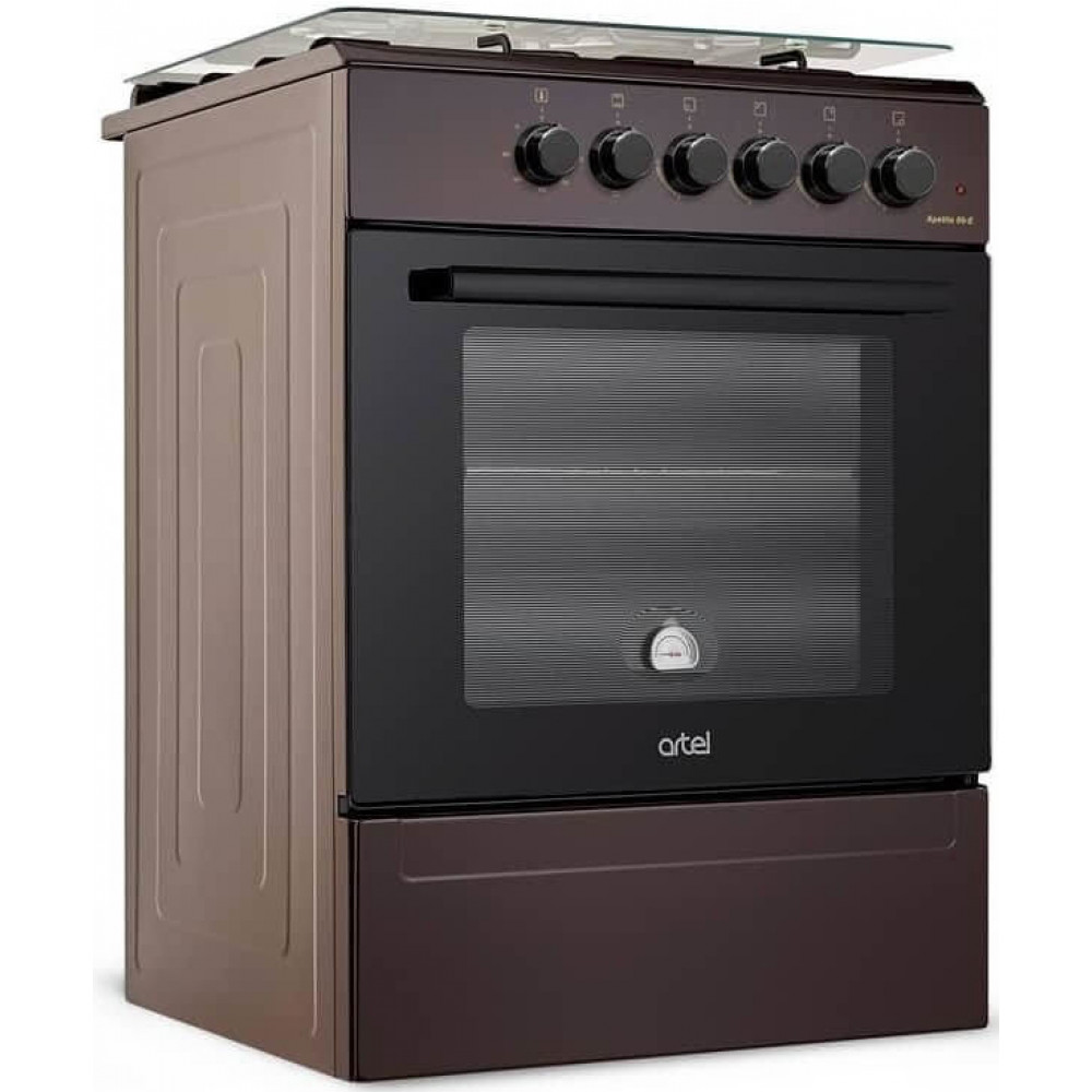 Комбинированная плита ARTEL APETITO 00-E коричневая
