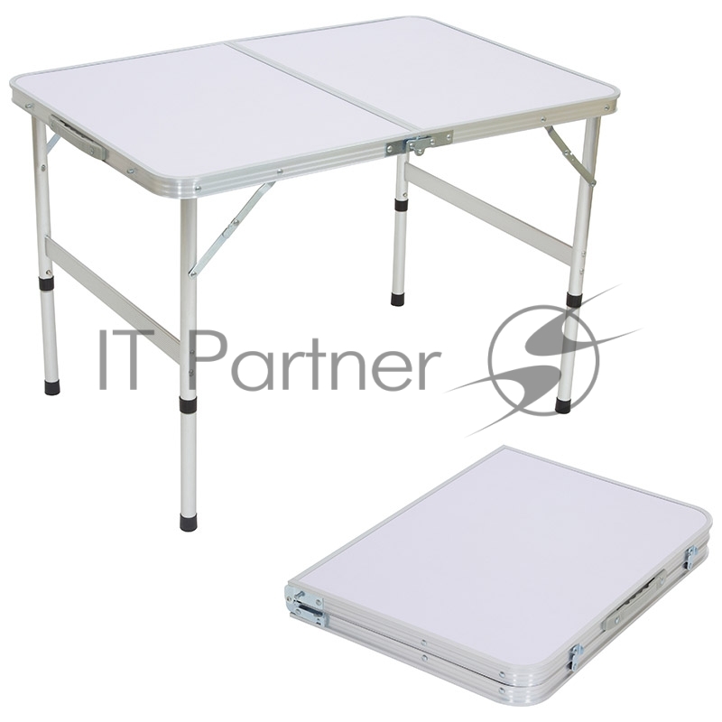 Ecos Стол складной TD-02 (90*60*60 cм) алюминий + мдф