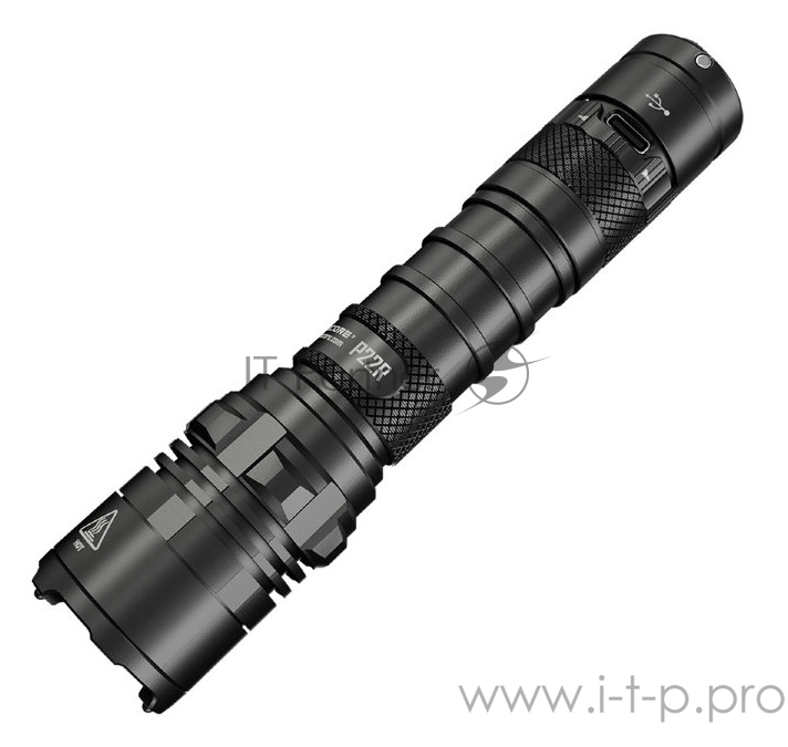 Фонарь ручной Nitecore P22R черный лам.:светодиод. 18650x1 (18385)
