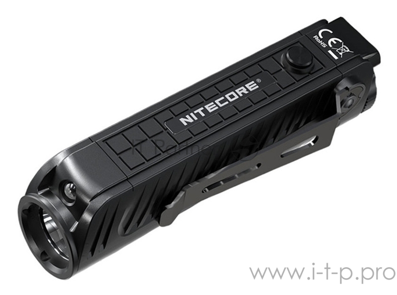 Фонарь ручной Nitecore P18 черный лам.:светодиод. 18650x1 (18383)