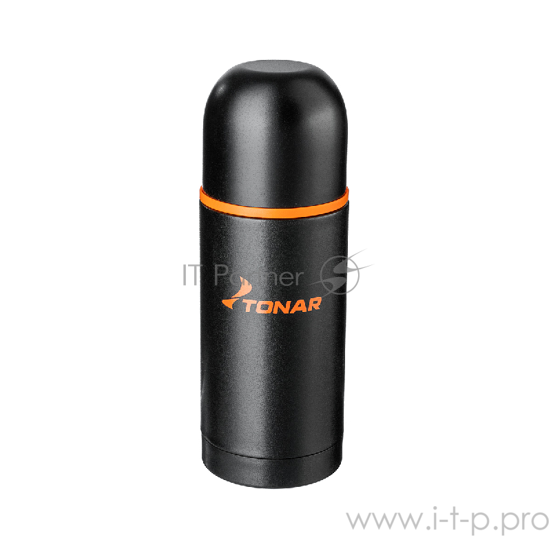 Термос HS.TM-023 500ML черный (дополн.пласт.чашка) TONAR