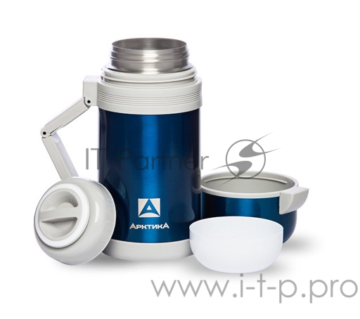 Термос для напитков/еды Арктика 202-1200 1.2л. синий/белый (202-1200/BLU)