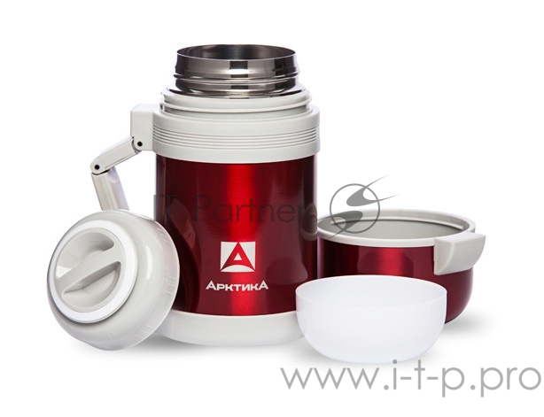 Термос для напитков/еды Арктика 202-800 0.8л. красный/белый (202-800/RED)